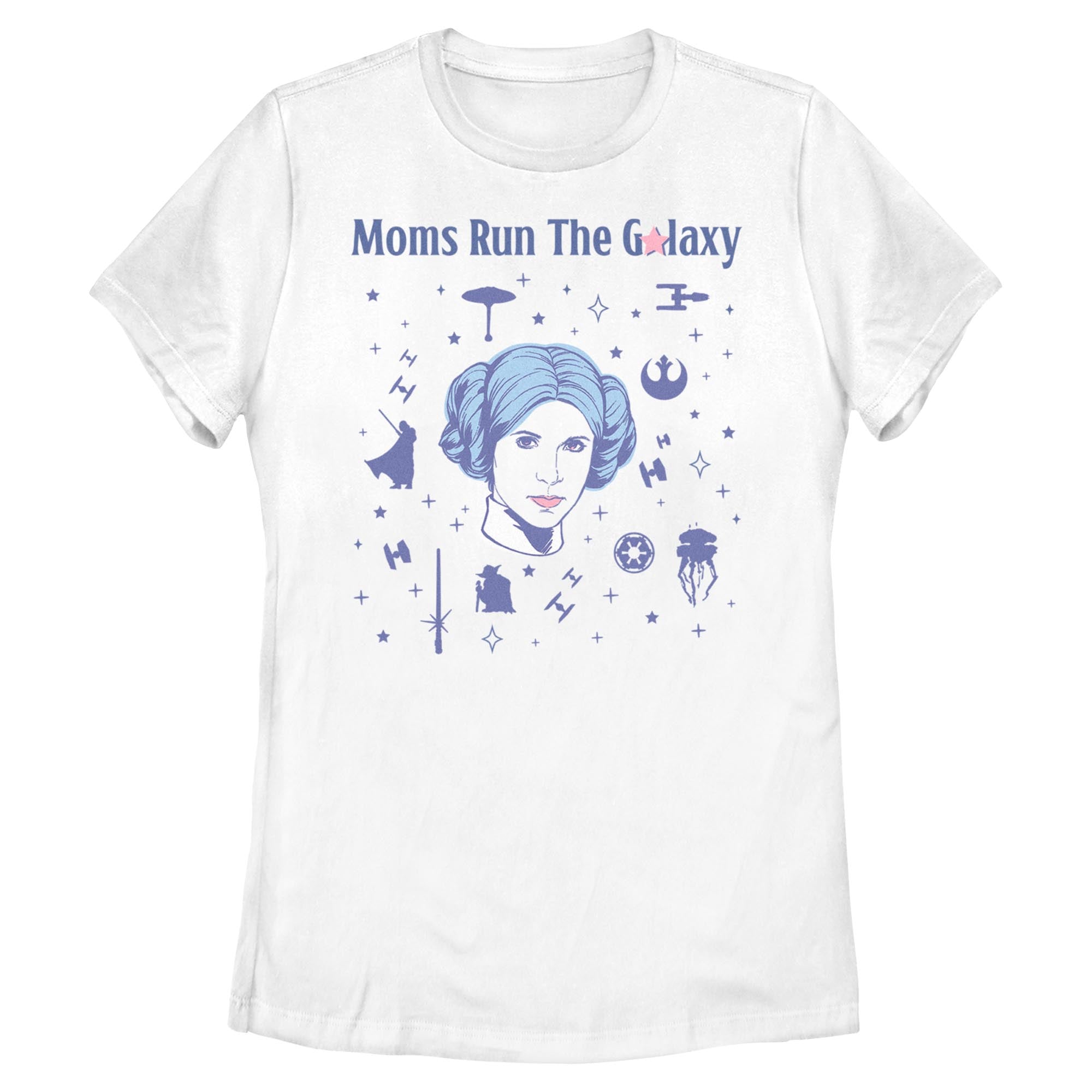 Women's Star Wars Moms Run The Galaxy T-Shirt
